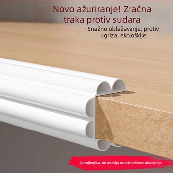 Dječje PVC zaštitne trake za rubove stolova, mekane zaštitne trake za kutove sa samoljepljivom površinom