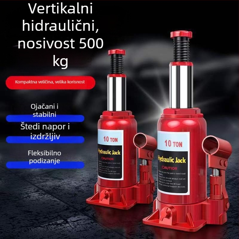 Ručna hidraulična vertikalna dizalica za automobile, za sedane i SUV-ove