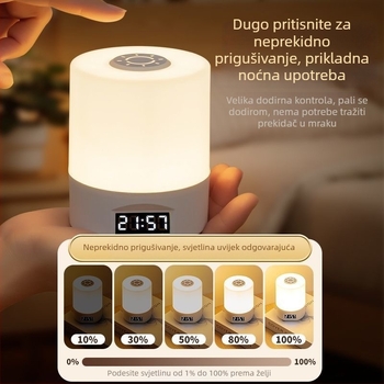 USB LED stolna lampa sa zaštitom očiju, punjiva noćna lampica za dom, studentski dom i spavaću sobu