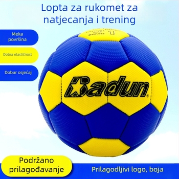 Prilagodljiva rukometna lopta br. 0123 za učenike osnovne škole i vrtića — gumena lopta za školsku natjecanja