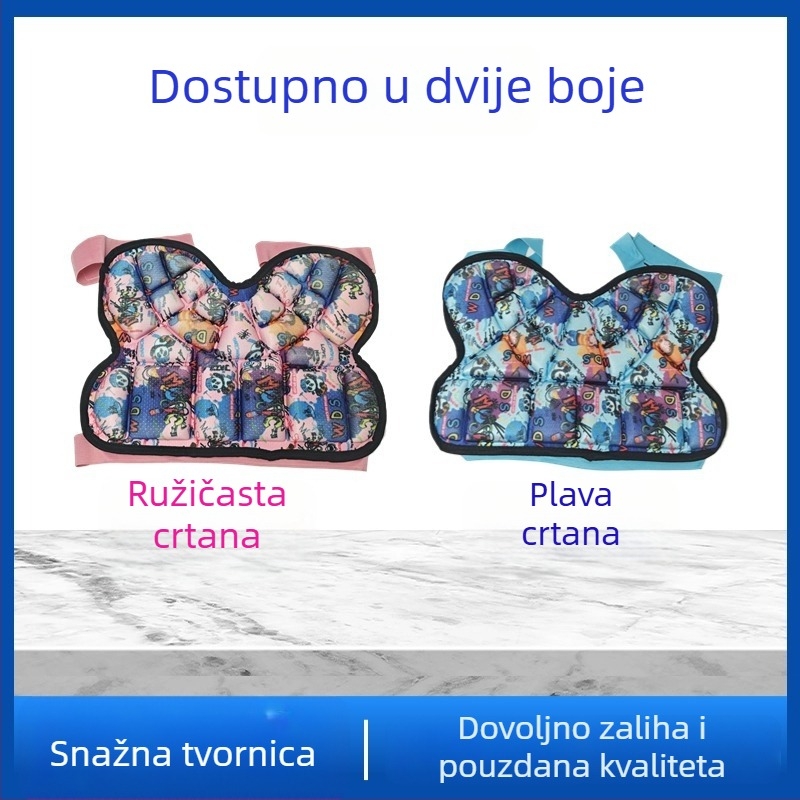 Dječje zaštitne hlače za kukove s trakama, za inline skijanje i skijanje