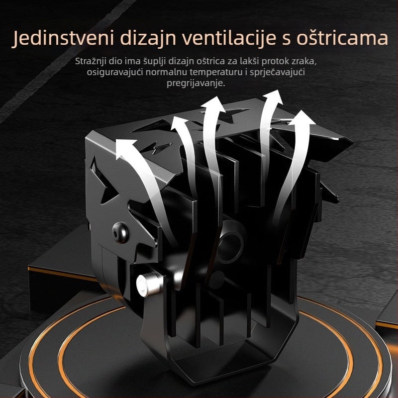 LED motocikl svjetlo s projekcijskom lećom – izuzetno svijetlo, dug domet, aluminijsko kućište, IP58, 12-85V