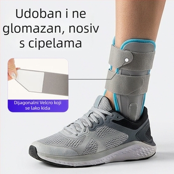 Sportska gležnja ortoza s gelom za oporavak od uganuća, kompresijska podrška