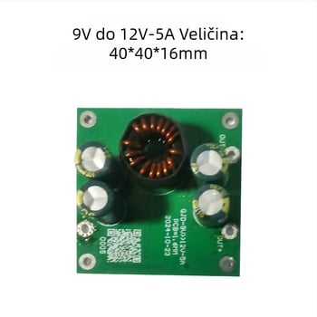 DC-AC inverter ploča za pretvaranje 12V u AC24V s raznim boost modulima: 9V–24V u AC24V 3A; DC boost ploča 9V–24V 5A; DC36V boost ploča 24V–36V 5A.