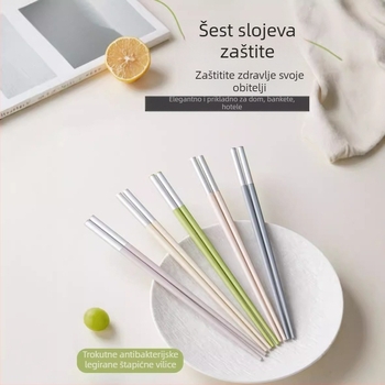 Aluminijski štapići za jednu osobu, vrhunska antibakterijska i otporna na plijesan, novi model 2024, protuklizni i otporni na visoke temperature