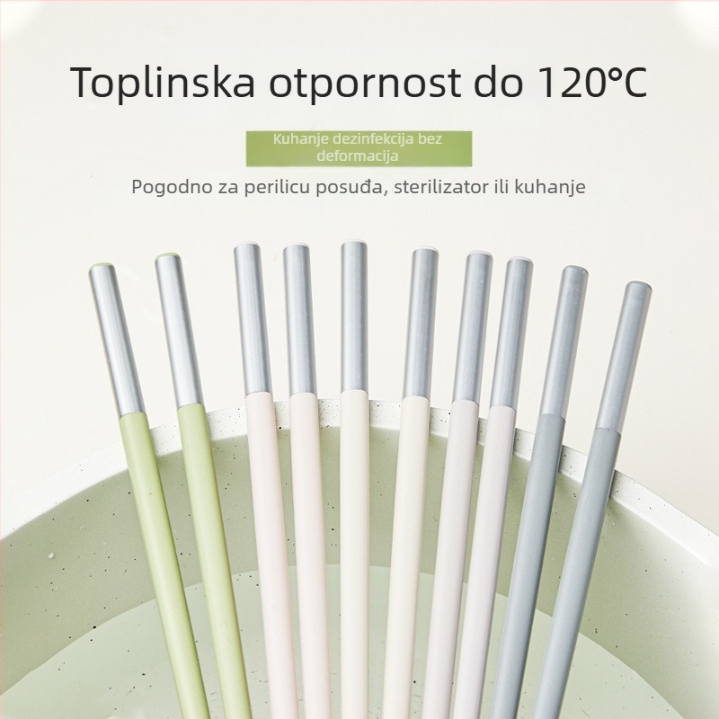 Aluminijski štapići za jednu osobu, vrhunska antibakterijska i otporna na plijesan, novi model 2024, protuklizni i otporni na visoke temperature