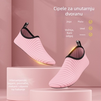 Ženske unutarnje fitness tenisice s mekanom potplatom, lagane, protuklizne, za kućne vježbe, jogu i ples