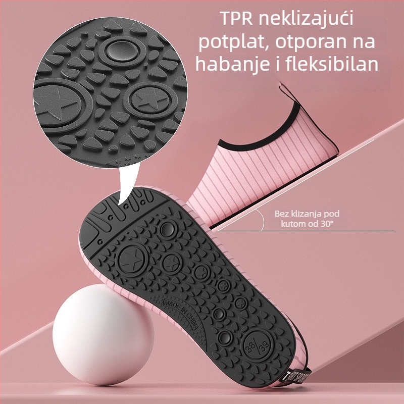 Ženske unutarnje fitness tenisice s mekanom potplatom, lagane, protuklizne, za kućne vježbe, jogu i ples
