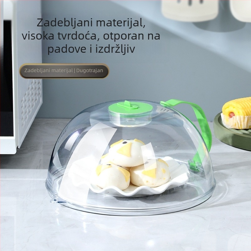 Early zen Poklop za mikrovalnu protiv prskanja, otporan na visoke temperature, kuhinjski poklopac za zagrijavanje