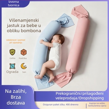Duga beba jastučnica — umirujuća potpora za san i dojenje