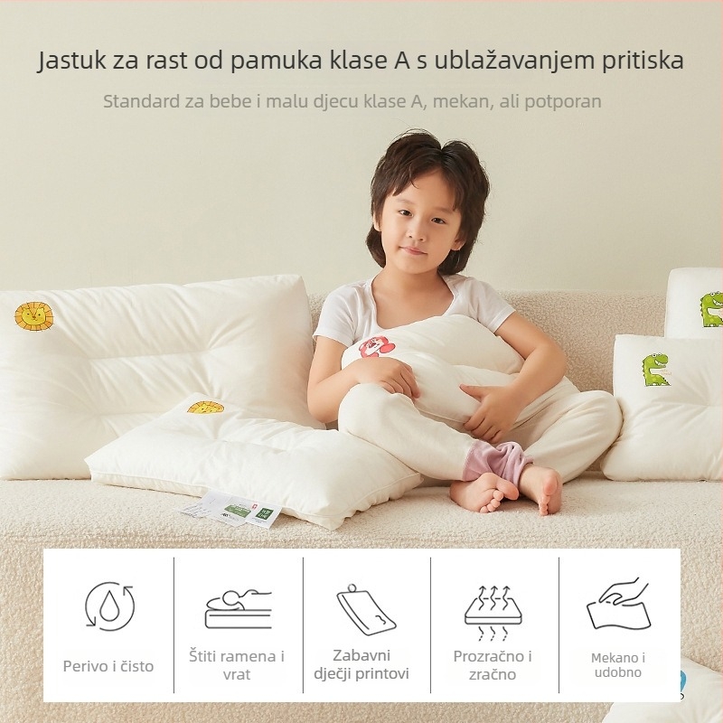 Dječji jastuk od 100% pamuka s motivom crtića