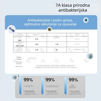 Nova bebina pamučna posteljina: pokrivač, navlaka za madrac, jastuk i deka za dremanje