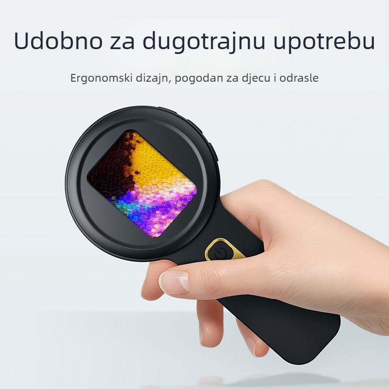 Ručni digitalni mikroskop s povećalom za inspekciju nakita i čitanje