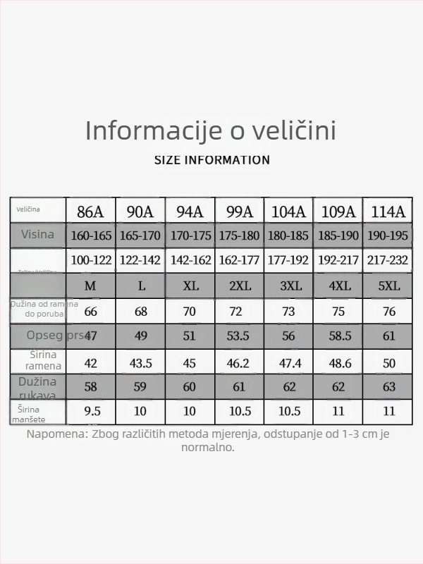 Premium muška dugačka majica s stojećim ovratnikom od modalnog materijala, bazni sloj za zimu