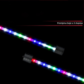LED svjetlo za akvarij, vodootporna podvodna rasvjeta za ribe, višebojni LED, model T4LED