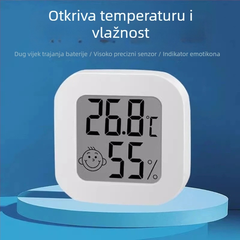 Unutarnji elektronički zidni termometar s visokom preciznošću za temperaturu u dječjoj sobi