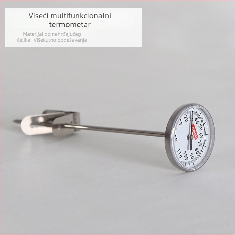 Kuhinjski termometar za vješanje – mjerenje temperature vode, mlijeka i ulja, termometar za hranu