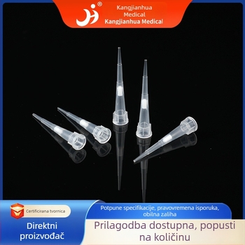 Kutija filtriranih vrhova pipete 10 mL–10 mL za laboratorijsku upotrebu