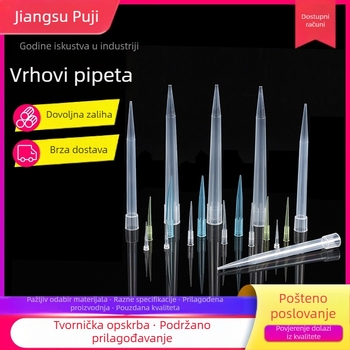 Jednokratni pipetni vrhovi i usisni nastavci za pipetne glave