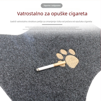 Vodootporne, protuklizne univerzalne podloge za stopala za električne bicikle, mopede i motocikle; četiri sezone; izrezane po mjeri.