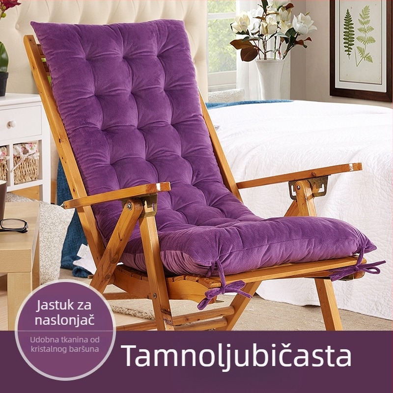 Debeli jastuk za ležalnike, plažu i sklopive stolice – dvostruka uporaba