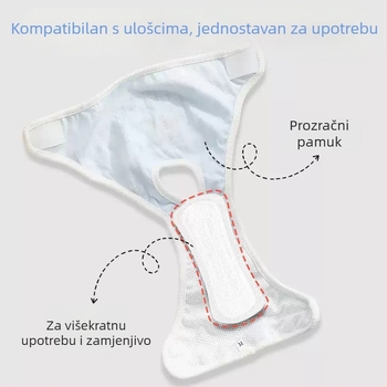 Pantalone za pse tijekom menstrualnog razdoblja – za ženke, higijenski ulošci i zaštitne hlače