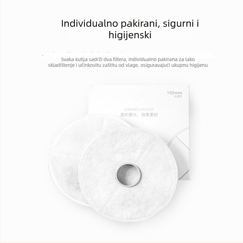 Filter s aktivnim ugljem za pametni dozirnik vode za kućne ljubimce – zamjenski filter za automatski dozirnik vode (mačke i psi) – 2 komada