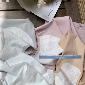 Ženske gaćice od ice silk, ljetne, ultra-tanke, bezšivne, srednji dio struka, jednobojne, visoka elastičnost, prozračnost
