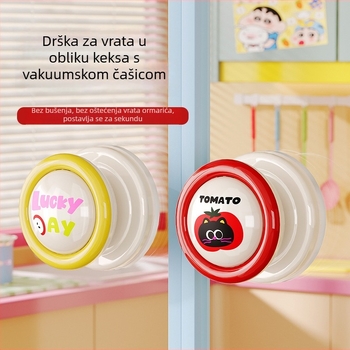 Usisna ručka za staklena klizna vrata, bez bušenja, snažna ručka za kupaonicu i WC; ručka za ormariće, prozore i vrata hladnjaka
