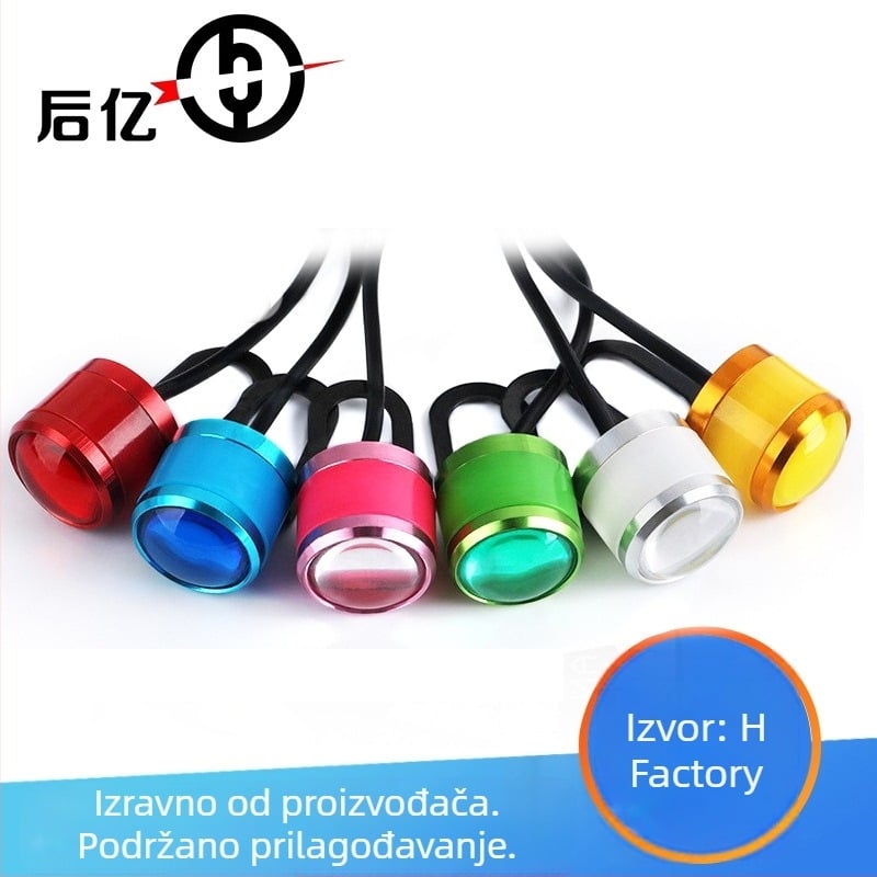 Motociklističko ogledalo svjetlo Eagle Eye 23 mm, trepćuća LED 5630-3, višebojno