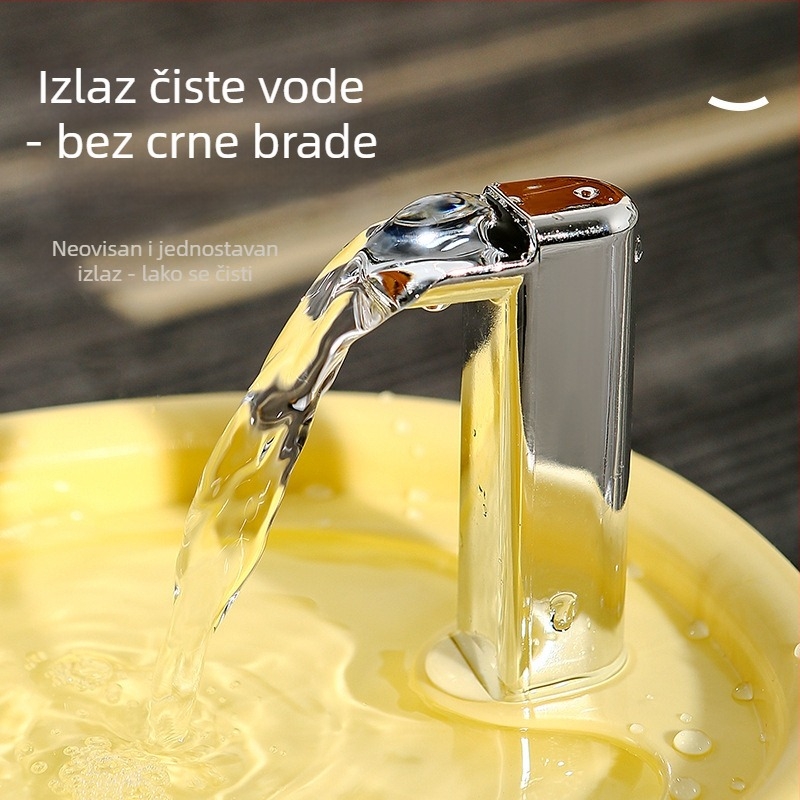 Dispenzer za vodu za mačke, 1,5 L, automatsko filtriranje, svježa voda za kućne ljubimce