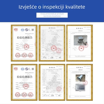 Ugrađena LED dopunska svjetiljka 12W/6W za prepoznavanje registarskih pločica i nadzor parkirališta