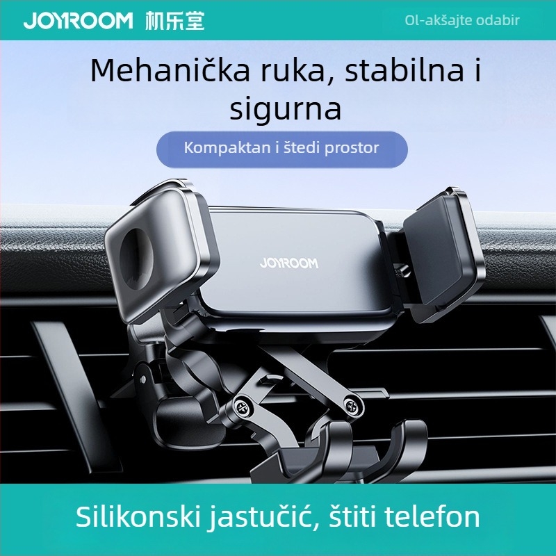 Jiletang nosač za telefon u automobilu – Mehanički nosač za ploču, za navigaciju, pričvršćivanje na otvor za zrak, prenosni mini držač