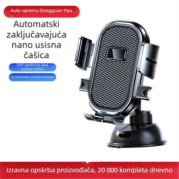 Univerzalni držač za telefon u automobilu s usisnom čašicom za navigaciju, središnju konzolu i prednje staklo