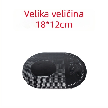 Kružna protuklizna podloga za telefon u automobilu