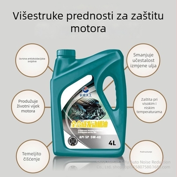 Potpuno sintetičko motorno ulje SN/SL razred, 5W-30/40, 4L