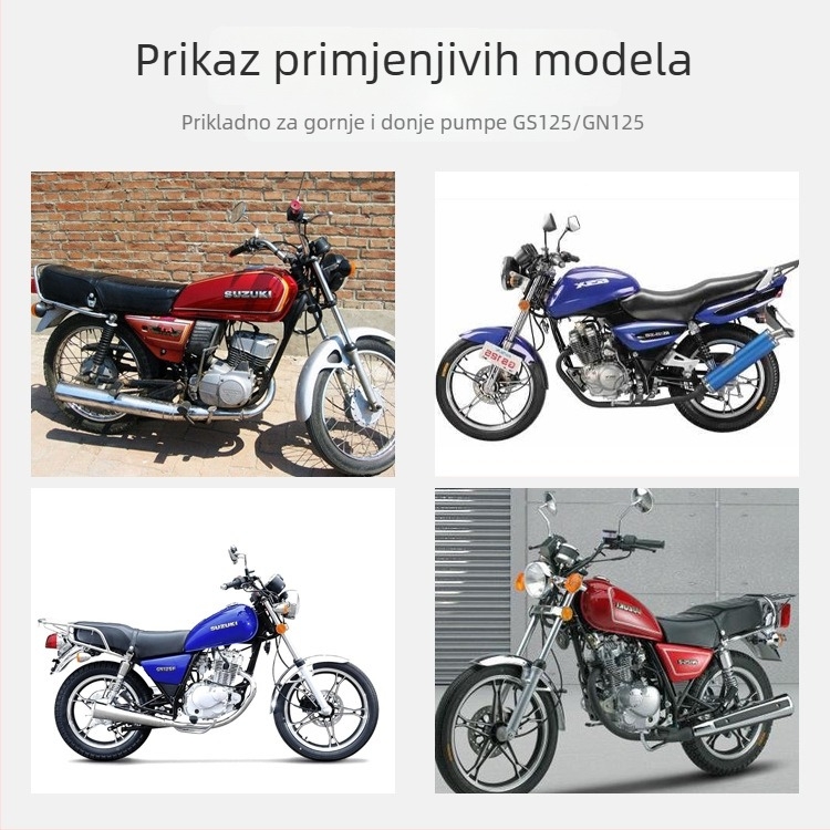 Pumpa kočnice za motocikl – gornja i donja za GS125/HJ125 Suzuki