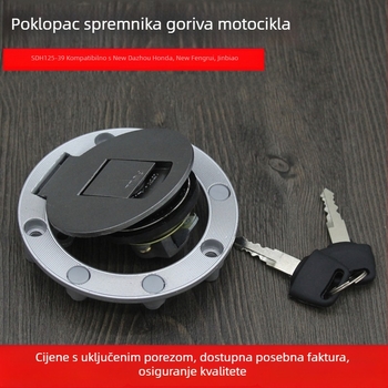 Set poklopca spremnika goriva i brave za motocikl Jinbiao SDH125-39