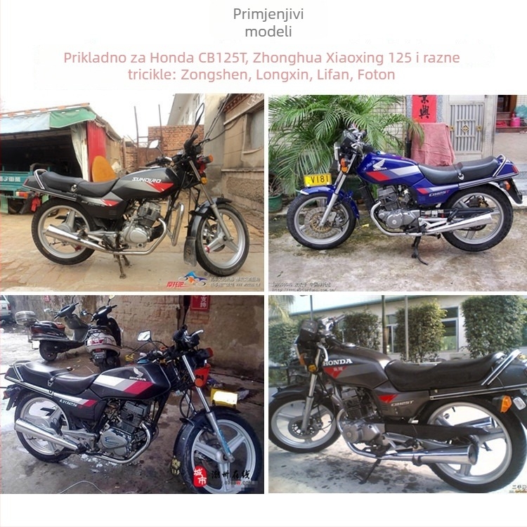 CBT125 Motocikl – Poklopac spremnika goriva i brava spremnika