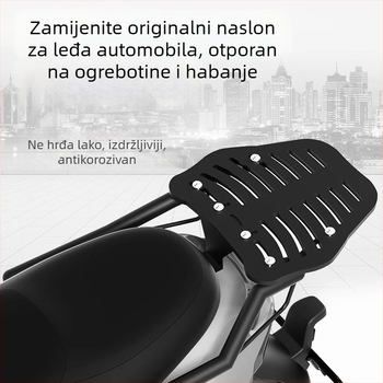 Držač prtljažnika za električno vozilo i stražnji nosač prtljažnika, 125 nosač za motocikl, policu prtljažnika, dodatak za modifikaciju, univerzalno