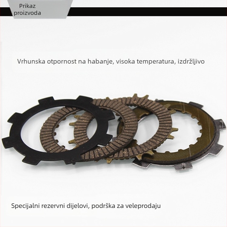 Dayang DY100 110cc motocikl set pločica trenja i pločica spojke (čelične ploče)