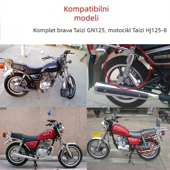 GN125 set brav za motocikl: brava poklopca spremnika, brava za paljenje, brava za prednji upravljač, brava za cijeli motocikl – dodaci