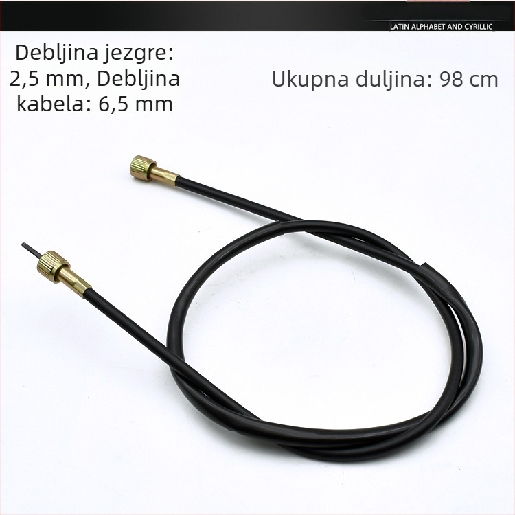 Kabel odometra za motocikl, duljina 98 cm, za 125-model, električna vozila