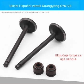 Usisni ventil za Haomai 125 i Guangyang 125GY6125, 150cc skuter