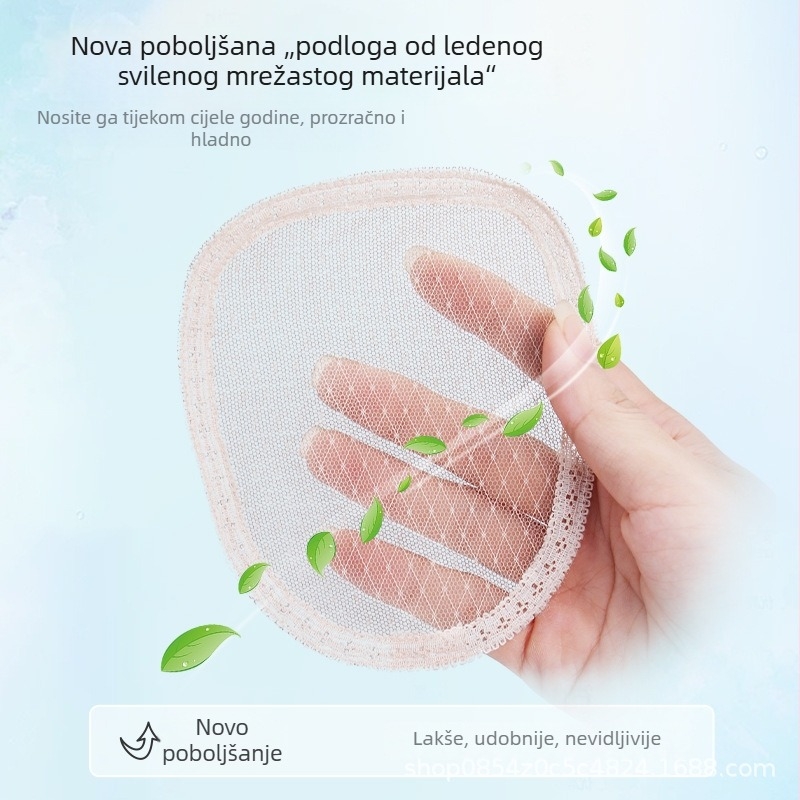 Ženski dodatak za kosu od pravih ljudskih vlasi, s visokim vrhom, pahuljast, prekriva sijedu kosu, prirodni bezšavni zračni fringe