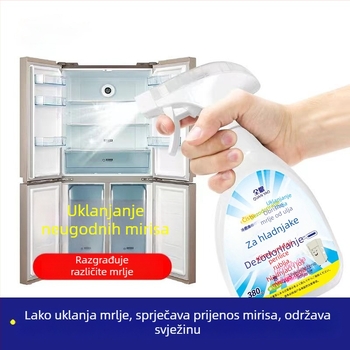 Hladnjak dezodorans i čistač – uklanja mirise i plijesan, 380 ml