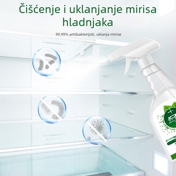 Antibakterijski kućni sprej za čišćenje, čišćenje hladnjaka, uklanjanje mirisa, bez ispiranja, višenamjenski čistač