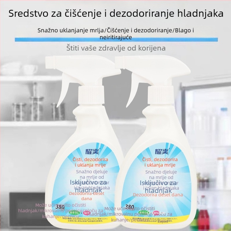 Čistač i dezodorans za hladnjake i mikrovalne pećnice – uklanja prljavštinu, mirise, plijesan i nakupljenu pjenu