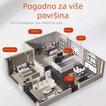 Čistač plijesni za hladnjak s brtvama i gumenim prstenom