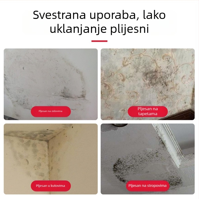 Čistač plijesni za hladnjak s brtvama i gumenim prstenom